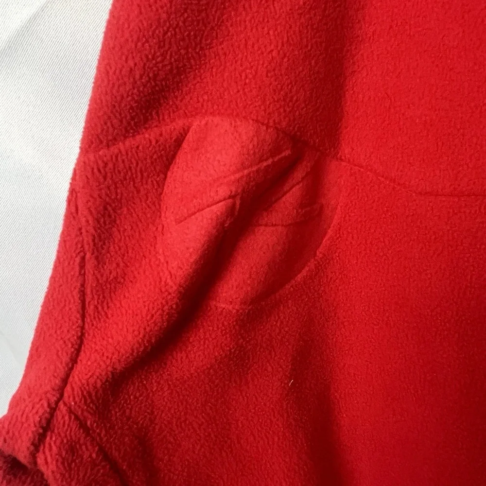 Rossingol Red Fleece Men's M Duck Logo Premium Warmth Collection Skiing Outdoors